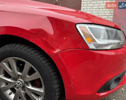 Красный Фольксваген Джетта, объемом двигателя 2.5 л и пробегом 248 тыс. км за 6800 $, фото 15 на Automoto.ua