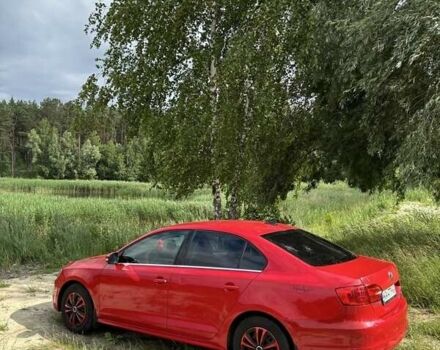 Красный Фольксваген Джетта, объемом двигателя 2.5 л и пробегом 172 тыс. км за 9100 $, фото 1 на Automoto.ua