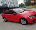 Красный Фольксваген Джетта, объемом двигателя 2 л и пробегом 136 тыс. км за 11500 $, фото 2 на Automoto.ua