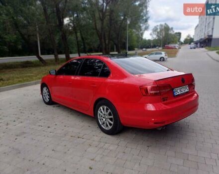 Красный Фольксваген Джетта, объемом двигателя 2 л и пробегом 136 тыс. км за 11500 $, фото 6 на Automoto.ua