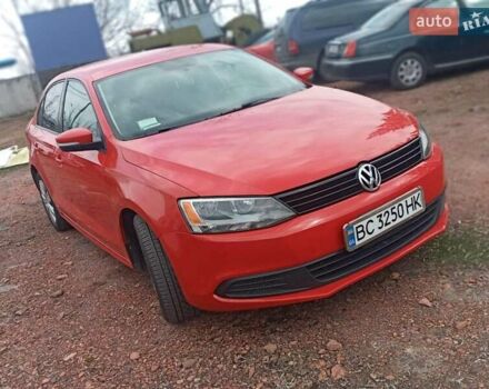Красный Фольксваген Джетта, объемом двигателя 1.8 л и пробегом 175 тыс. км за 7550 $, фото 1 на Automoto.ua