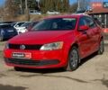 Красный Фольксваген Джетта, объемом двигателя 2 л и пробегом 151 тыс. км за 8690 $, фото 1 на Automoto.ua