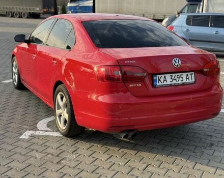 Красный Фольксваген Джетта, объемом двигателя 2 л и пробегом 240 тыс. км за 7150 $, фото 5 на Automoto.ua