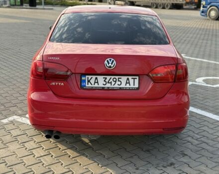 Красный Фольксваген Джетта, объемом двигателя 2 л и пробегом 240 тыс. км за 7150 $, фото 4 на Automoto.ua