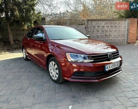 Фольксваген Джетта 2015 у Києві на Automoto.ua Червоний Фольксваген Джетта, об'ємом двигуна 1.4 л та пробігом 182 тис. км за 9400 $, фото 1 на Automoto.ua