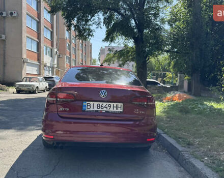 Красный Фольксваген Джетта, объемом двигателя 1.4 л и пробегом 158 тыс. км за 12250 $, фото 4 на Automoto.ua