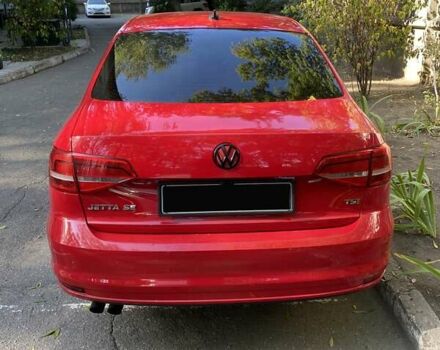 Красный Фольксваген Джетта, объемом двигателя 1.8 л и пробегом 145 тыс. км за 8500 $, фото 4 на Automoto.ua