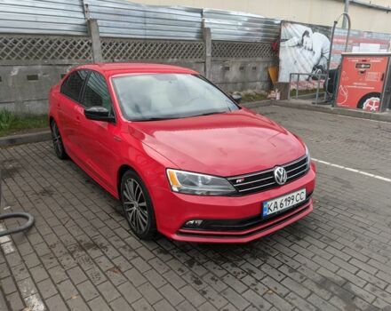 Красный Фольксваген Джетта, объемом двигателя 1.8 л и пробегом 139 тыс. км за 12500 $, фото 14 на Automoto.ua