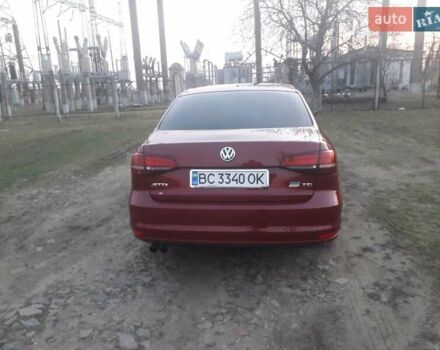 Красный Фольксваген Джетта, объемом двигателя 1.4 л и пробегом 112 тыс. км за 8950 $, фото 4 на Automoto.ua