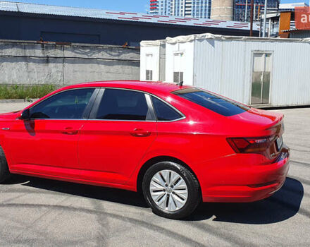 Красный Фольксваген Джетта, объемом двигателя 1.4 л и пробегом 101 тыс. км за 15599 $, фото 7 на Automoto.ua