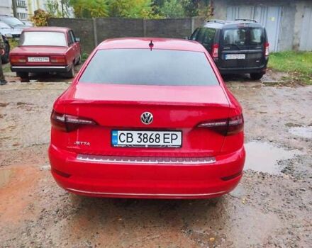 Красный Фольксваген Джетта, объемом двигателя 1.4 л и пробегом 59 тыс. км за 14500 $, фото 1 на Automoto.ua