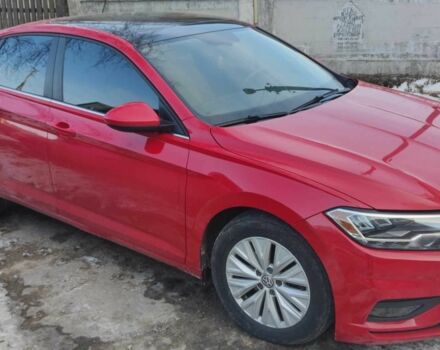Фольксваген Джетта 2019 в Чернигове на Automoto.ua Красный Фольксваген Джетта, объемом двигателя 1.4 л и пробегом 57 тыс. км за 13000 $, фото 1 на Automoto.ua
