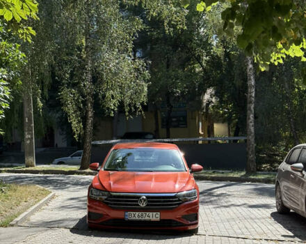 Красный Фольксваген Джетта, объемом двигателя 1.4 л и пробегом 157 тыс. км за 13500 $, фото 2 на Automoto.ua