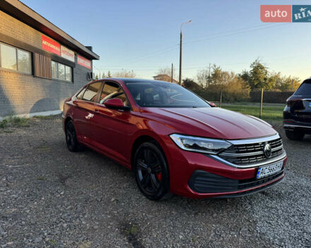 Фольксваген Джетта 2022 в Луцке на Automoto.ua Красный Фольксваген Джетта, объемом двигателя 1.5 л и пробегом 75 тыс. км за 19800 $, фото 1 на Automoto.ua
