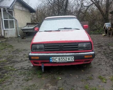Червоний Фольксваген Джетта, об'ємом двигуна 1.6 л та пробігом 350 тис. км за 750 $, фото 1 на Automoto.ua