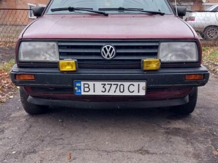 Красный Фольксваген Джетта, объемом двигателя 1.8 л и пробегом 444 тыс. км за 1181 $, фото 1 на Automoto.ua