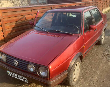 Красный Фольксваген Джетта, объемом двигателя 1.6 л и пробегом 354 тыс. км за 1100 $, фото 1 на Automoto.ua