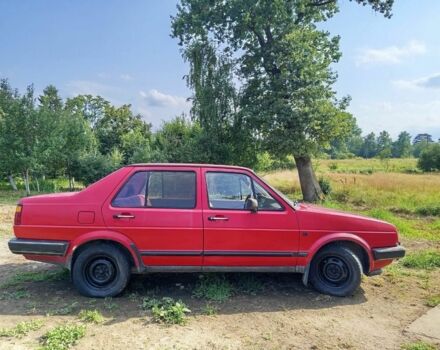 Красный Фольксваген Джетта, объемом двигателя 1.6 л и пробегом 400 тыс. км за 950 $, фото 1 на Automoto.ua