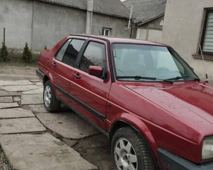 Червоний Фольксваген Джетта, об'ємом двигуна 1.59 л та пробігом 250 тис. км за 1700 $, фото 1 на Automoto.ua