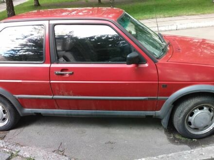 Червоний Фольксваген Джетта, об'ємом двигуна 1.6 л та пробігом 170 тис. км за 1800 $, фото 1 на Automoto.ua