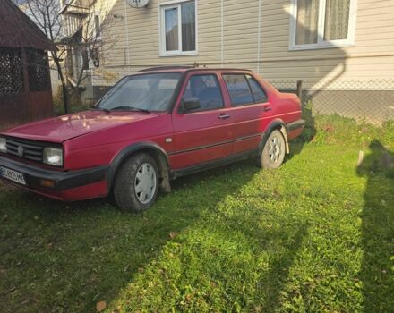 Красный Фольксваген Джетта, объемом двигателя 1.8 л и пробегом 260 тыс. км за 1650 $, фото 1 на Automoto.ua