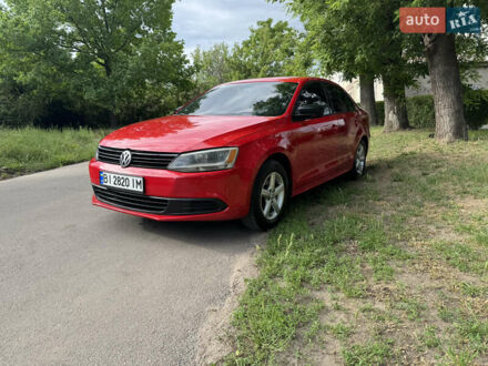 Фольксваген Джетта 2012 у Миколаєві на Automoto.ua Червоний Фольксваген Джетта, об'ємом двигуна 1.98 л та пробігом 261 тис. км за 6700 $, фото 1 на Automoto.ua