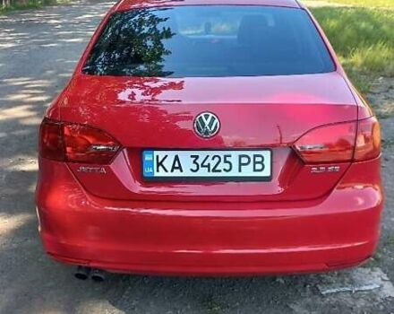 Красный Фольксваген Джетта, объемом двигателя 2.5 л и пробегом 185 тыс. км за 8200 $, фото 1 на Automoto.ua