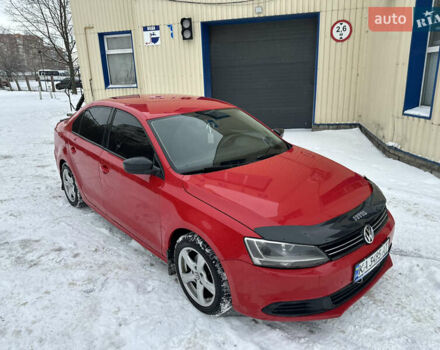 Красный Фольксваген Джетта, объемом двигателя 1.98 л и пробегом 250 тыс. км за 6800 $, фото 1 на Automoto.ua