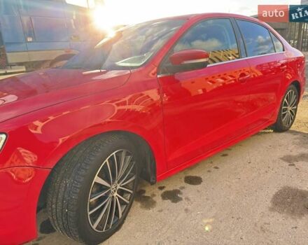 Красный Фольксваген Джетта, объемом двигателя 1.97 л и пробегом 193 тыс. км за 9500 $, фото 1 на Automoto.ua