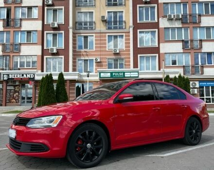 Красный Фольксваген Джетта, объемом двигателя 1.8 л и пробегом 178 тыс. км за 7700 $, фото 1 на Automoto.ua