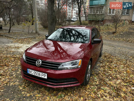 Красный Фольксваген Джетта, объемом двигателя 1.4 л и пробегом 85 тыс. км за 10900 $, фото 1 на Automoto.ua