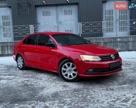Красный Фольксваген Джетта, объемом двигателя 1.8 л и пробегом 87 тыс. км за 9900 $, фото 1 на Automoto.ua