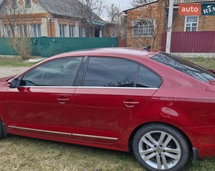 Красный Фольксваген Джетта, объемом двигателя 1.8 л и пробегом 136 тыс. км за 11500 $, фото 1 на Automoto.ua