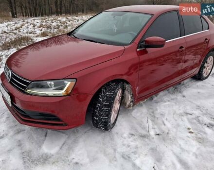 Красный Фольксваген Джетта, объемом двигателя 1.4 л и пробегом 118 тыс. км за 10500 $, фото 1 на Automoto.ua