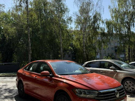 Красный Фольксваген Джетта, объемом двигателя 1.4 л и пробегом 157 тыс. км за 13500 $, фото 1 на Automoto.ua
