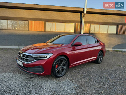 Красный Фольксваген Джетта, объемом двигателя 1.5 л и пробегом 75 тыс. км за 19800 $, фото 1 на Automoto.ua