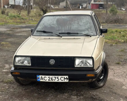 Желтый Фольксваген Джетта, объемом двигателя 1.6 л и пробегом 368 тыс. км за 950 $, фото 3 на Automoto.ua