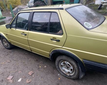 Желтый Фольксваген Джетта, объемом двигателя 1 л и пробегом 2 тыс. км за 350 $, фото 1 на Automoto.ua