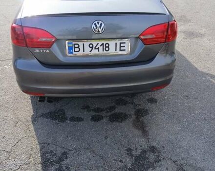 Серый Фольксваген Джетта, объемом двигателя 2 л и пробегом 260 тыс. км за 7500 $, фото 4 на Automoto.ua