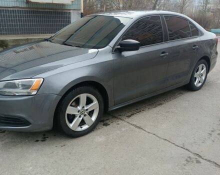 Серый Фольксваген Джетта, объемом двигателя 2 л и пробегом 132 тыс. км за 8000 $, фото 4 на Automoto.ua