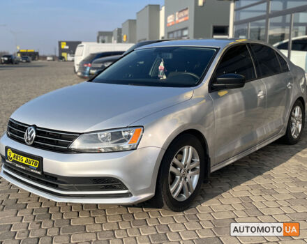 Серый Фольксваген Джетта, объемом двигателя 2 л и пробегом 160 тыс. км за 10800 $, фото 1 на Automoto.ua