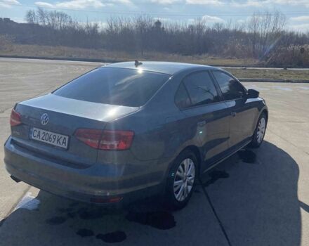 Серый Фольксваген Джетта, объемом двигателя 2 л и пробегом 140 тыс. км за 10500 $, фото 2 на Automoto.ua