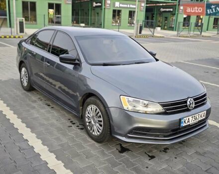 Серый Фольксваген Джетта, объемом двигателя 1.98 л и пробегом 158 тыс. км за 9300 $, фото 2 на Automoto.ua
