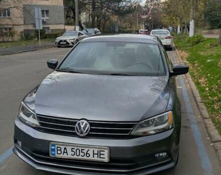 Серый Фольксваген Джетта, объемом двигателя 1.8 л и пробегом 126 тыс. км за 12500 $, фото 2 на Automoto.ua