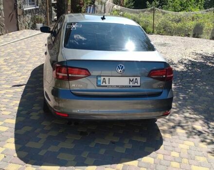 Серый Фольксваген Джетта, объемом двигателя 1.8 л и пробегом 220 тыс. км за 9000 $, фото 5 на Automoto.ua