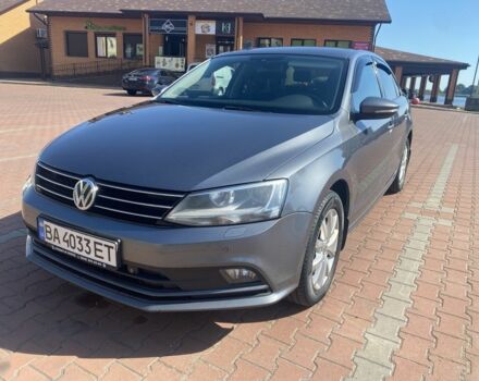 Серый Фольксваген Джетта, объемом двигателя 1.4 л и пробегом 217 тыс. км за 10700 $, фото 1 на Automoto.ua