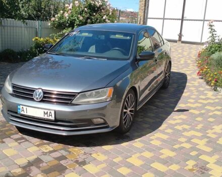 Серый Фольксваген Джетта, объемом двигателя 1.8 л и пробегом 220 тыс. км за 9000 $, фото 1 на Automoto.ua