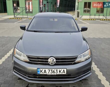 Фольксваген Джетта 2015 в Ирпене на Automoto.ua Серый Фольксваген Джетта, объемом двигателя 1.98 л и пробегом 158 тыс. км за 9500 $, фото 2 на Automoto.ua