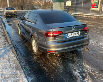 Серый Фольксваген Джетта, объемом двигателя 1.6 л и пробегом 151 тыс. км за 11700 $, фото 1 на Automoto.ua