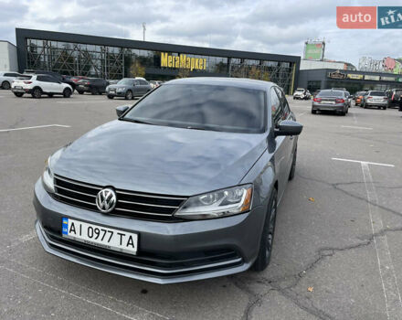 Серый Фольксваген Джетта, объемом двигателя 1.4 л и пробегом 215 тыс. км за 7650 $, фото 2 на Automoto.ua